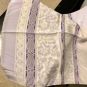 Vintage 100% Silk Scarf Made in France